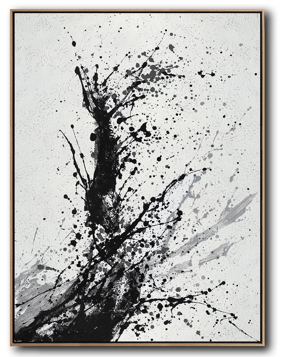 Minimal Art Drip Painting #DH29B - Click Image to Close